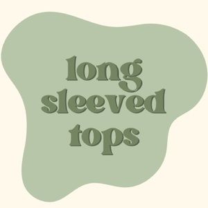 ALL THE LONG SLEEVED TOPS IN MY CLOSET